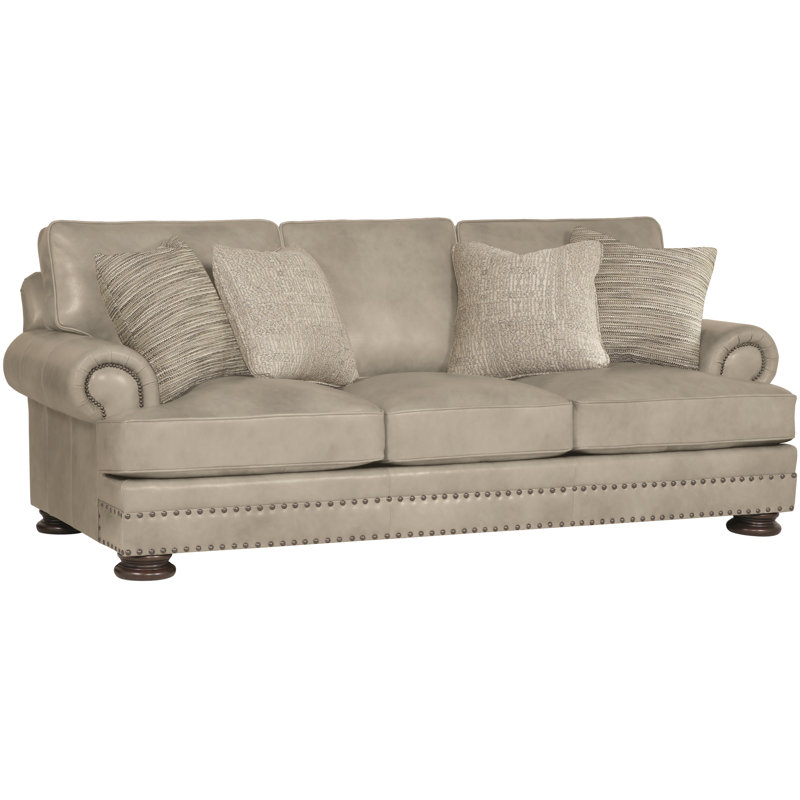 Bernhardt Foster Leather Sofa & Reviews Wayfair